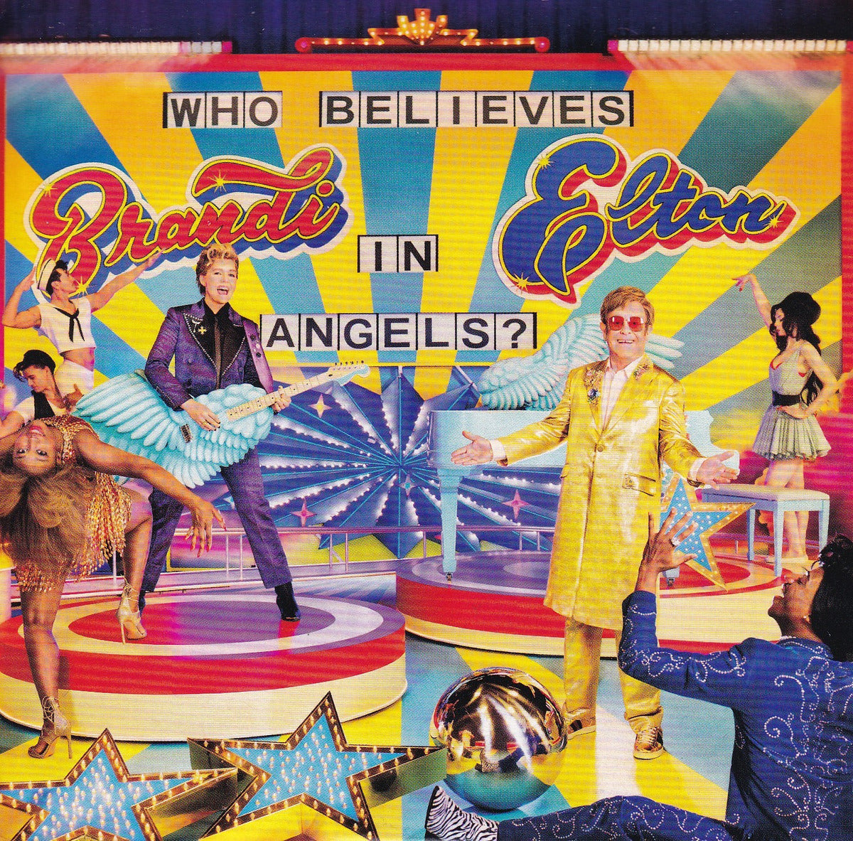 Elton John & Brandi Carlile Believes In Angels Box Cd + Dvd