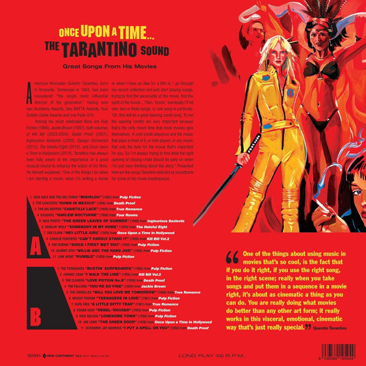 Once Upon A Time The Tarantino Sound Rojo Red Lp Vinyl