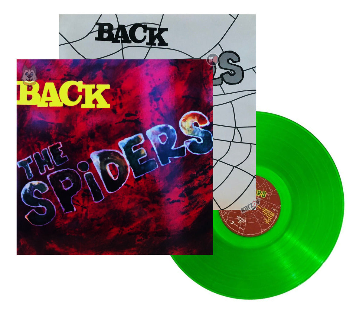 The Spiders Back Psychedelic Rock Green Lp Vinyl