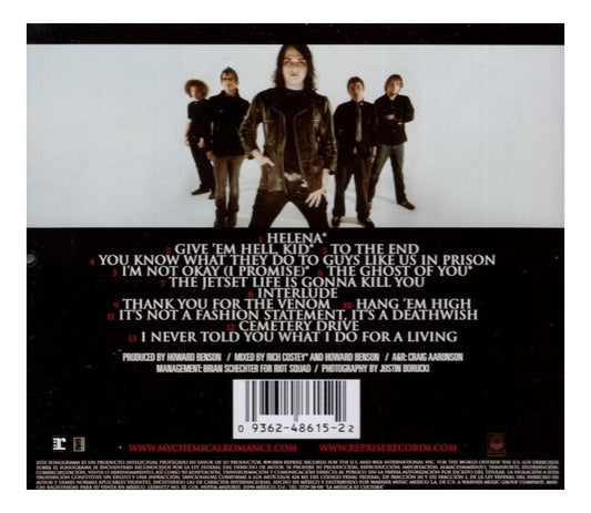 My Chemical Romance Three Cheers For Sweet Revenge Disco Cd