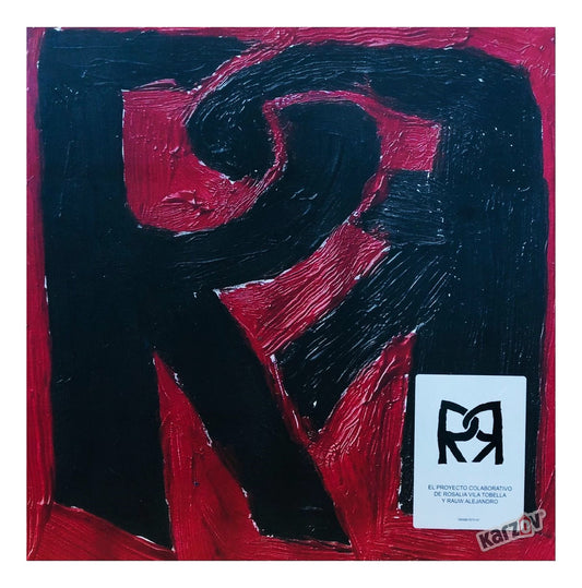 Rosalia & Rauw Alejandro Rr Hearth Rojo Red LP Vinyl