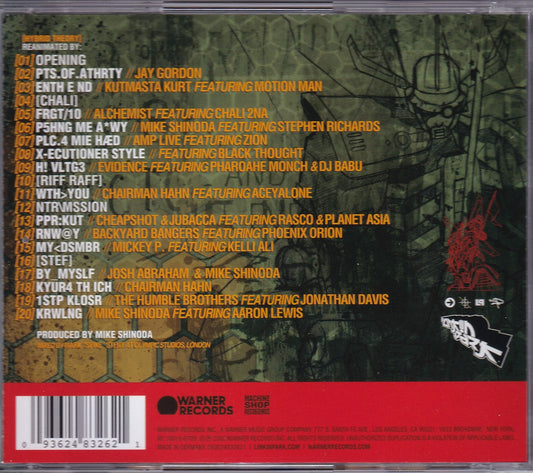 Linkin Park Reanimation Disco Cd