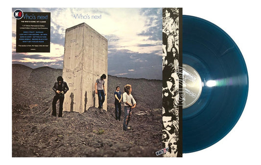 The Who Who's Next Remastered Sea Blue Clear Lp Vinyl