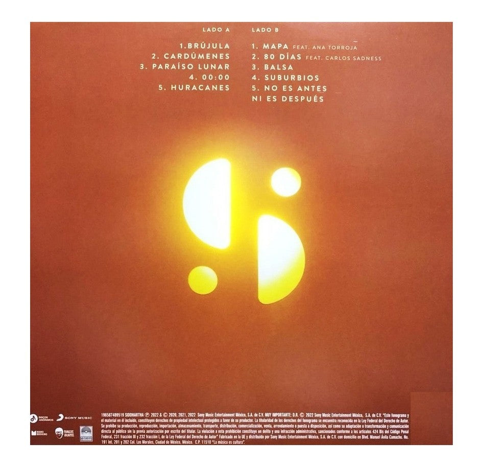 Siddhartha 00 : 00 Lp Vinyl
