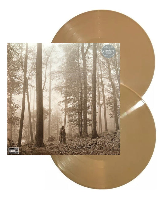 Taylor Swift Folklore Deluxe Cafe Brown 2 Lp Vinyl