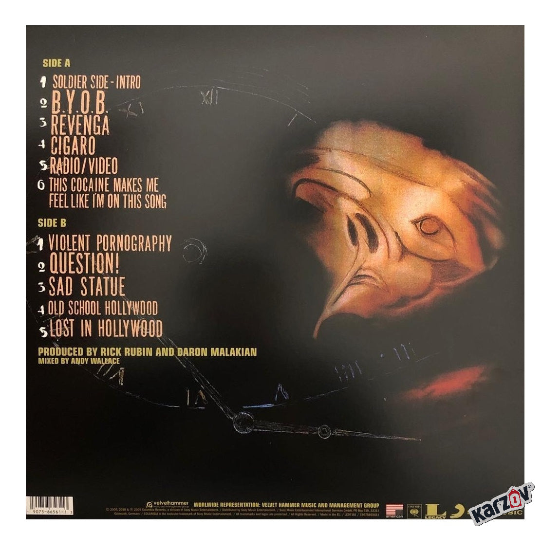 System Of A Down Mezmerize Lp Vinyl