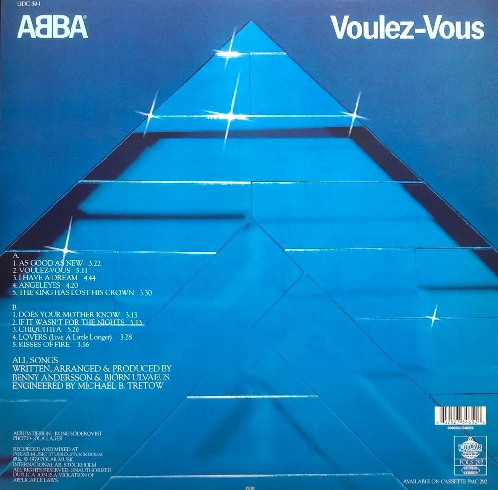 Abba Voulez-vous Lp Vinyl