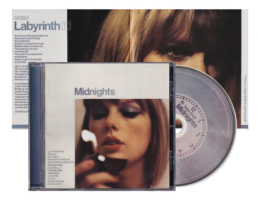Taylor Swift Midnights Moonstone Blue Edition Disco Cd