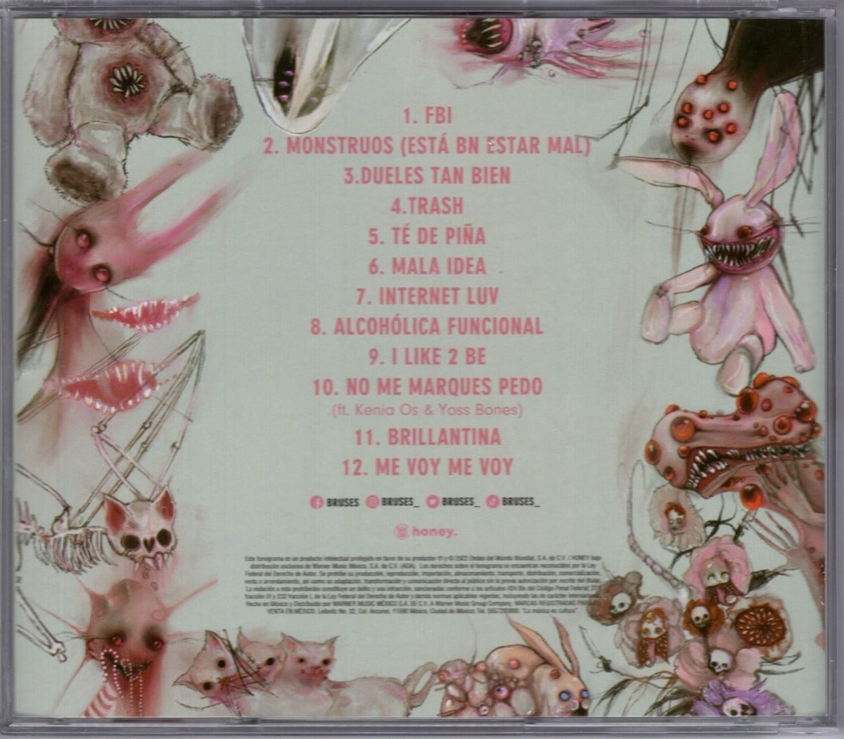 Bruses Monstruos Disco Cd