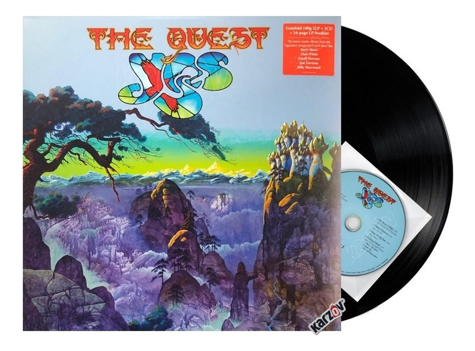 Yes The Quest 2 Lp Vinyl + 2 Discos Cd + Booklet