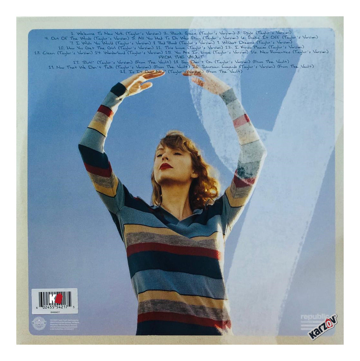 Taylor Swift 1989 Taylor Version Yellow 2 Lp Vinyl