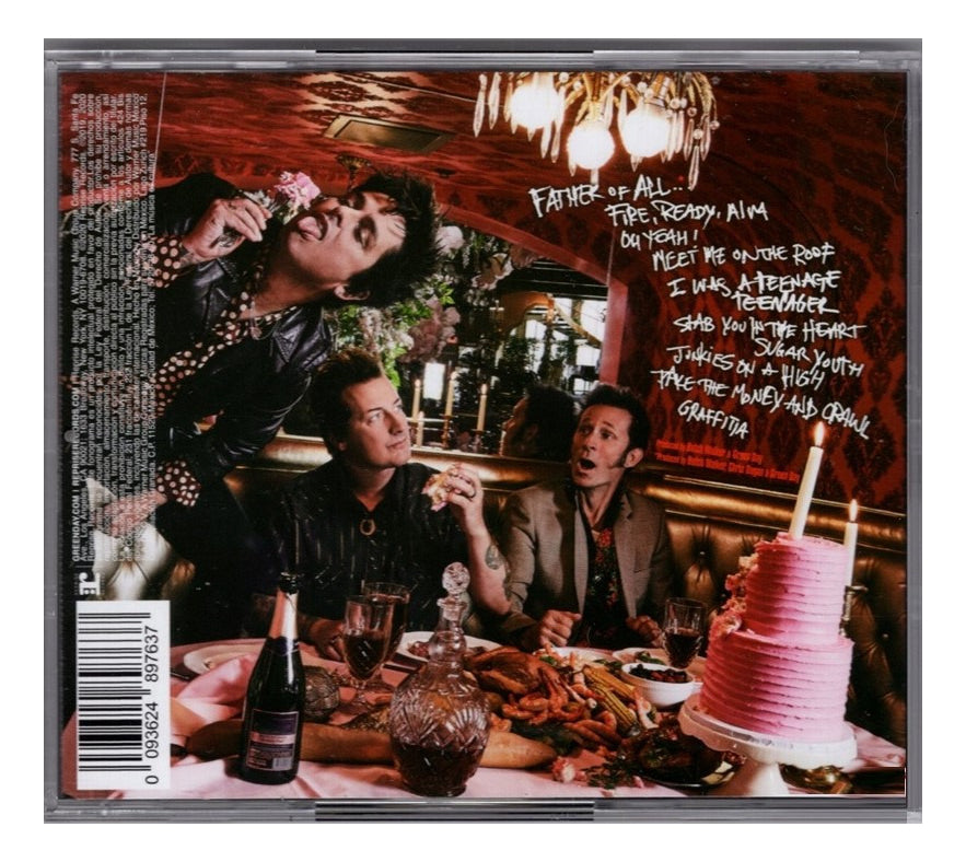 Green Day Father Of All Disco Cd