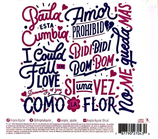 Angela Aguilar Baila Esta Cumbia Disco Cd