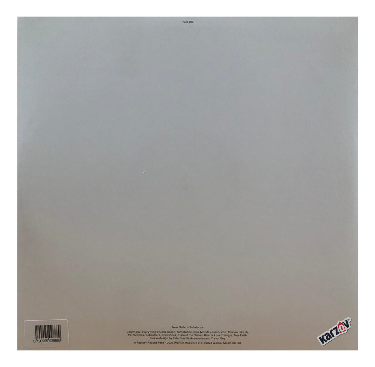 New Order Substance Importado 2 Lp Vinyl