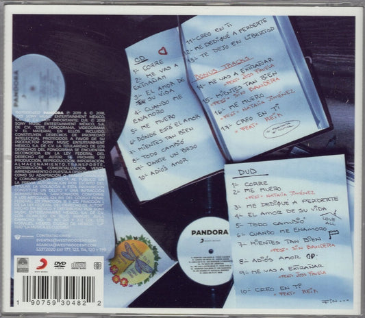 Pandora Mas Pandora Que Nunca 2 Discos Cd + Dvd