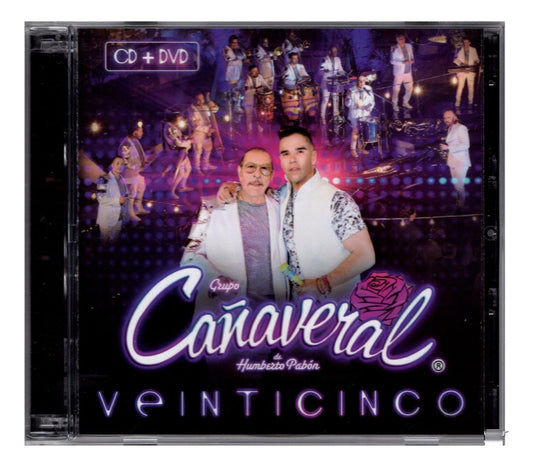 Grupo Cañaveral Veinticinco Disco Cd + Dvd