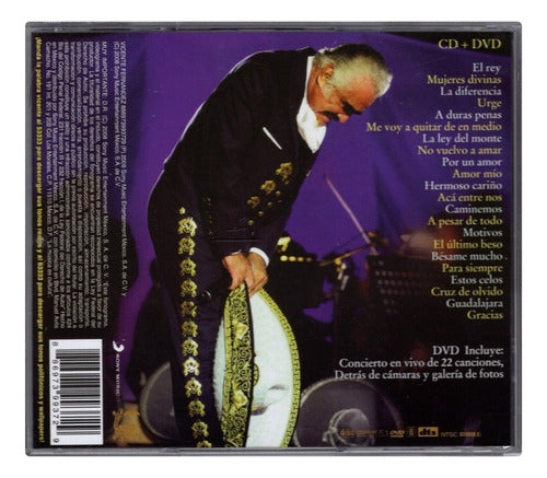 Vicente Fernandez Primera Fila 2 Discos Cd + Dvd