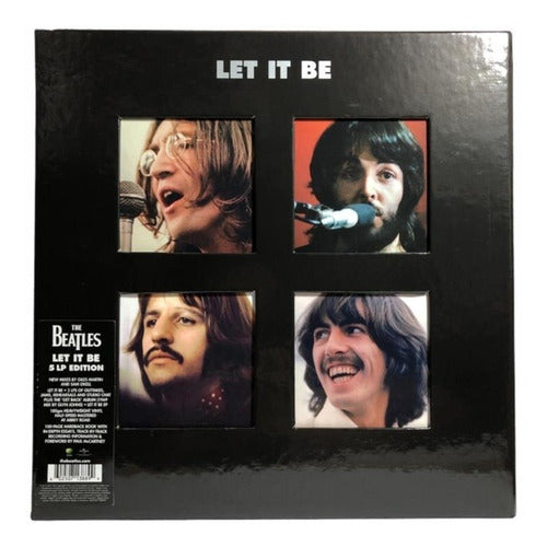 The Beatles Let It Be 50th Anniversary Deluxe Box 5 Lp Vinyl