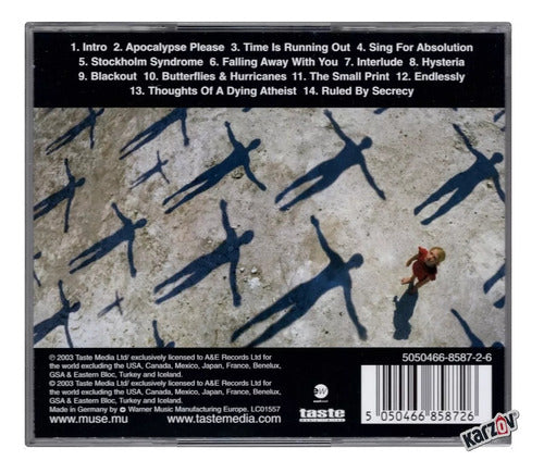 Muse Absolution Disco Cd