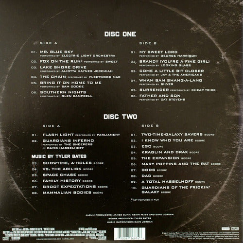 Guardians Of The Galaxy Vol 2 - Soundtrack - Deluxe Lp Vinyl