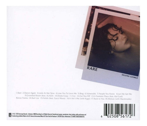 Selena Gomez Rare Deluxe Disco Cd