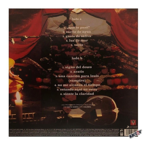 Santa Sabina Concierto Acustico Lp Acetato Vinyl