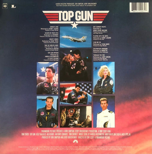 Top Gun Soundtrack Lp Vinyl