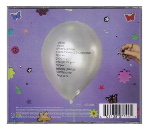 Olivia Rodrigo Sour Disco Cd