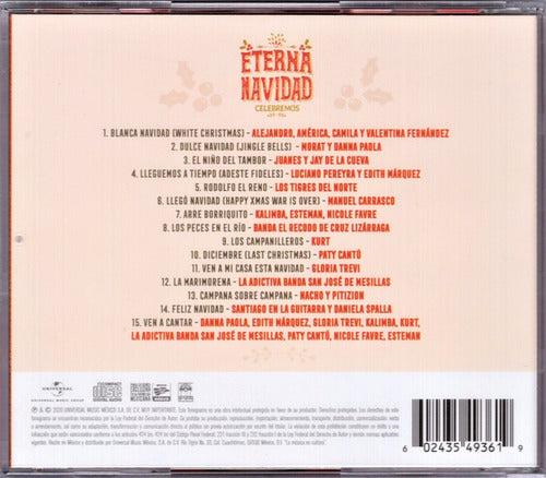 Eterna Navidad Celebremos Disco Cd