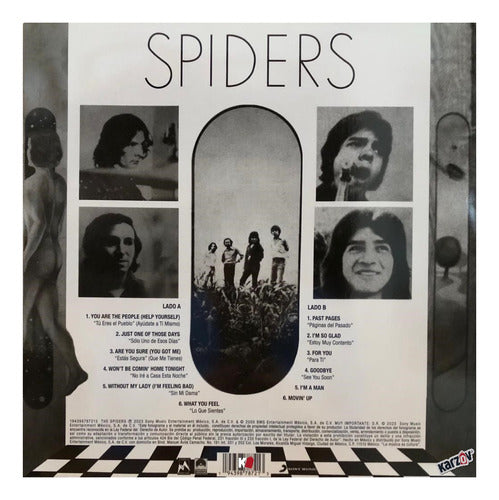 The Spiders Nuevas Rutas En Sonido Lp Vinyl