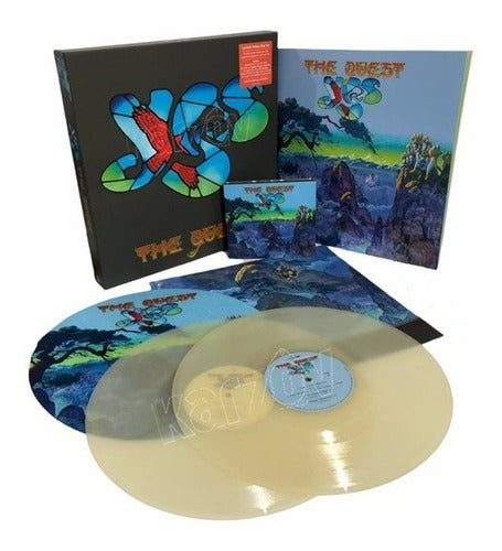Yes The Quest Deluxe Limited 2 Vinyl + 2cd + Blu-ray Booklet
