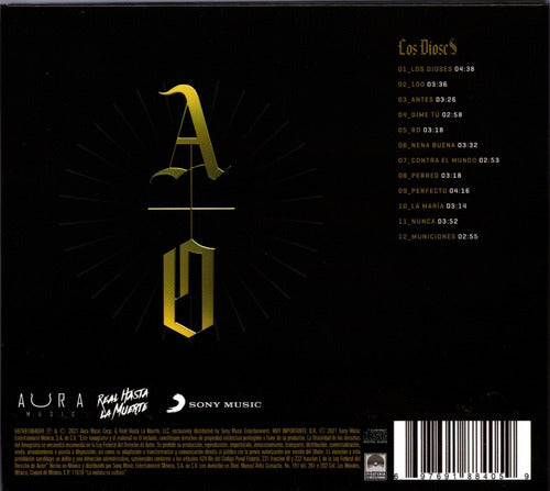 Anuel Aa Y Ozuna  Los Dioses  Disco Cd