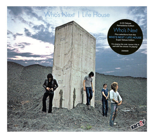 The Who Who's Next Life House Deluxe 2 Discos Cd