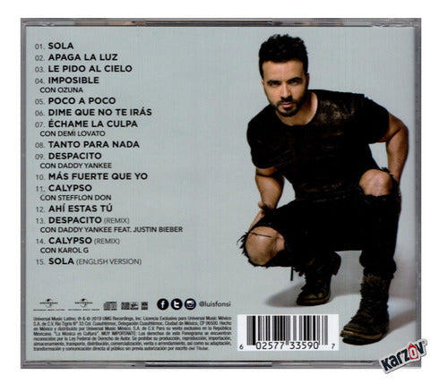 Luis Fonsi Vida Disco Cd