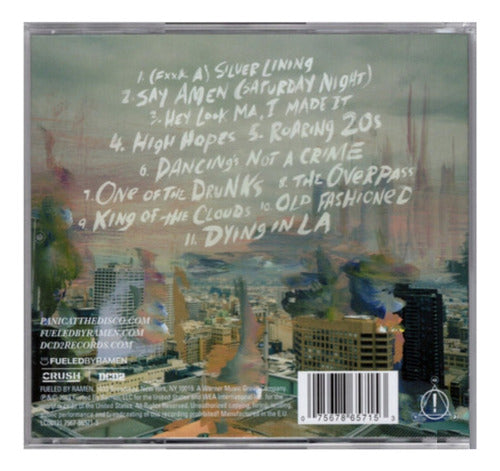 Panic At The Pray For The Wicked Disco Cd