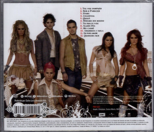 Rbd Celestial Disco Cd