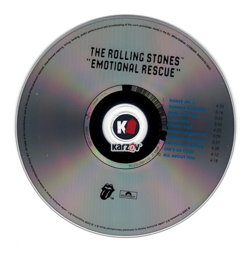 The Rolling Stones Emotional Rescue Disco Cd