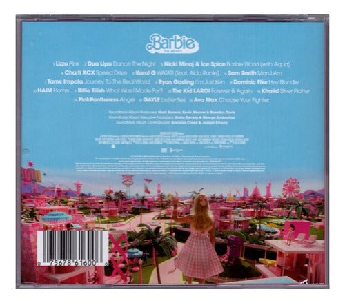 Barbie Movie 2023 Soundtrack Disco Cd