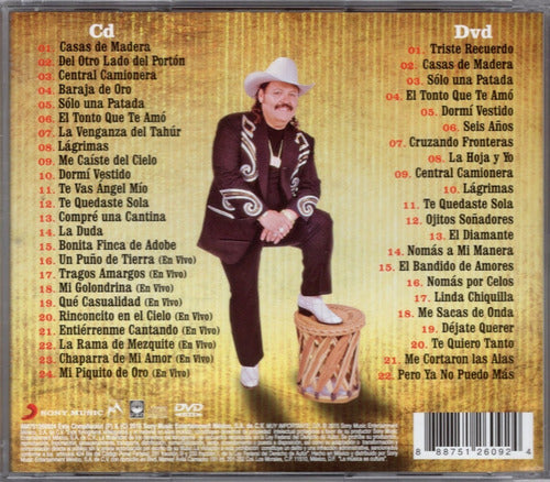 Ramon Ayala Y Sus Bravos 50 Años Rey Del Acordeon 2 Discos Cd + Dvd