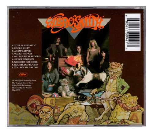 Aerosmith Toys In The Attic Importado Disco Cd