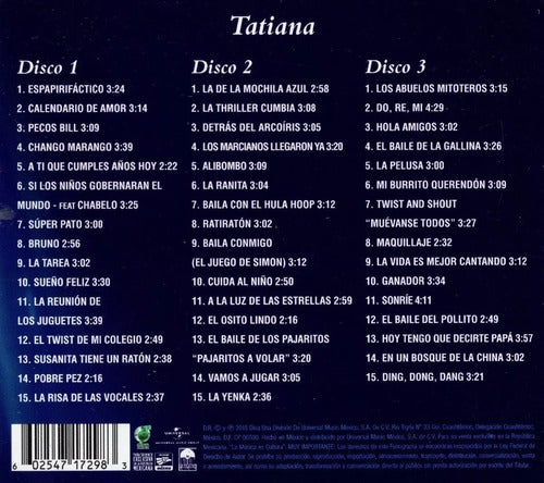 Tatiana Versiones Originales Box 3 Discos Cd