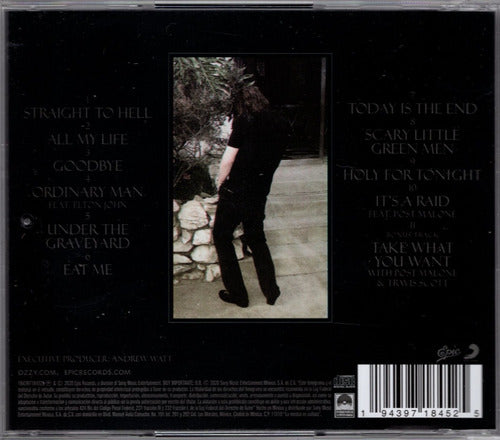 Ozzy Ozbourne Ordinary Man Disco Cd