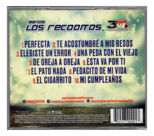 Banda Los Recoditos Perfecta 30 Aniversario Disco Cd