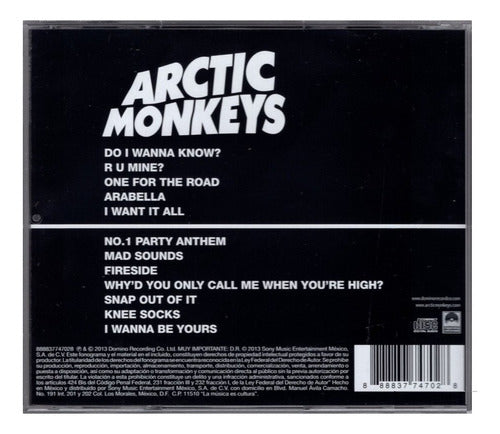 Arctic Monkeys Am Disco Cd