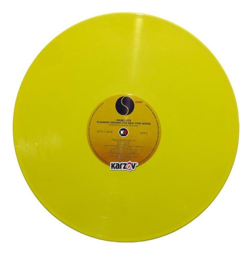 Ramones Pleasant Dreams Rsd 2023 Yellow Amarillo Lp Vinyl