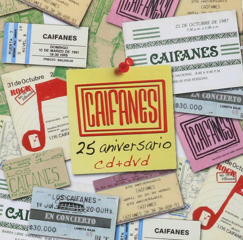 Caifanes 25 Aniversario Cd + Dvd