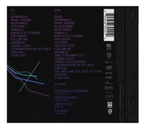 Muse Live At Rome Olympic Stadium 2 Discos Cd + Dvd