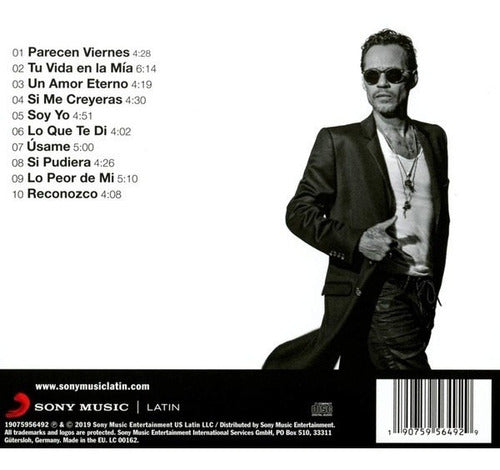 Marc Anthony Opus Disco Cd