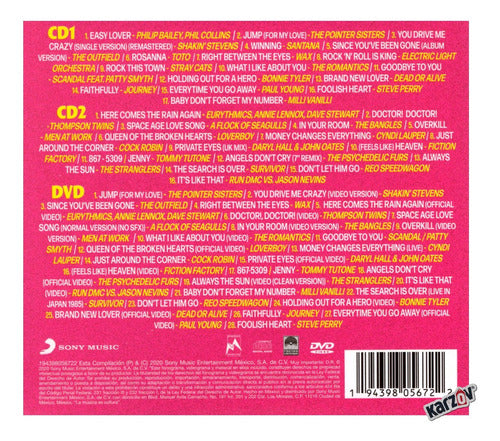 Outfield & Santana Simply The Best 80 's Vol 2 / 2 Cd + Dvd