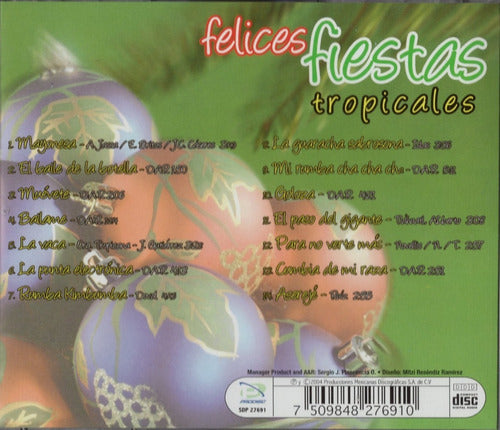 Felices Fiestas Tropicales Disco Cd